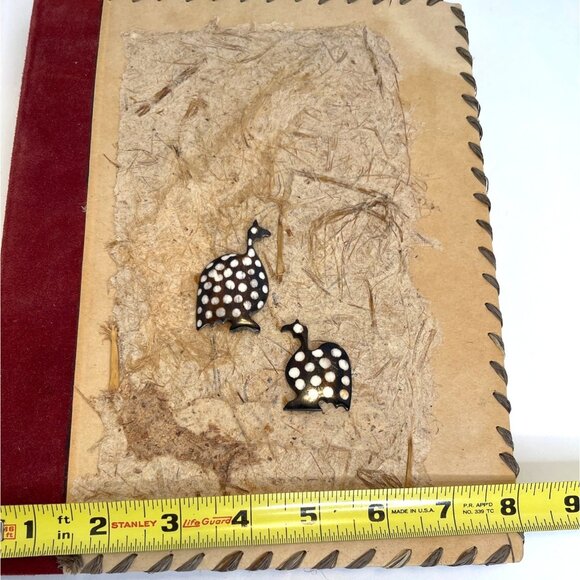Masai Notebook Journal Kenyan Book Beaded Pen Recycled Paper Handcrafted - Picture 10 of 11